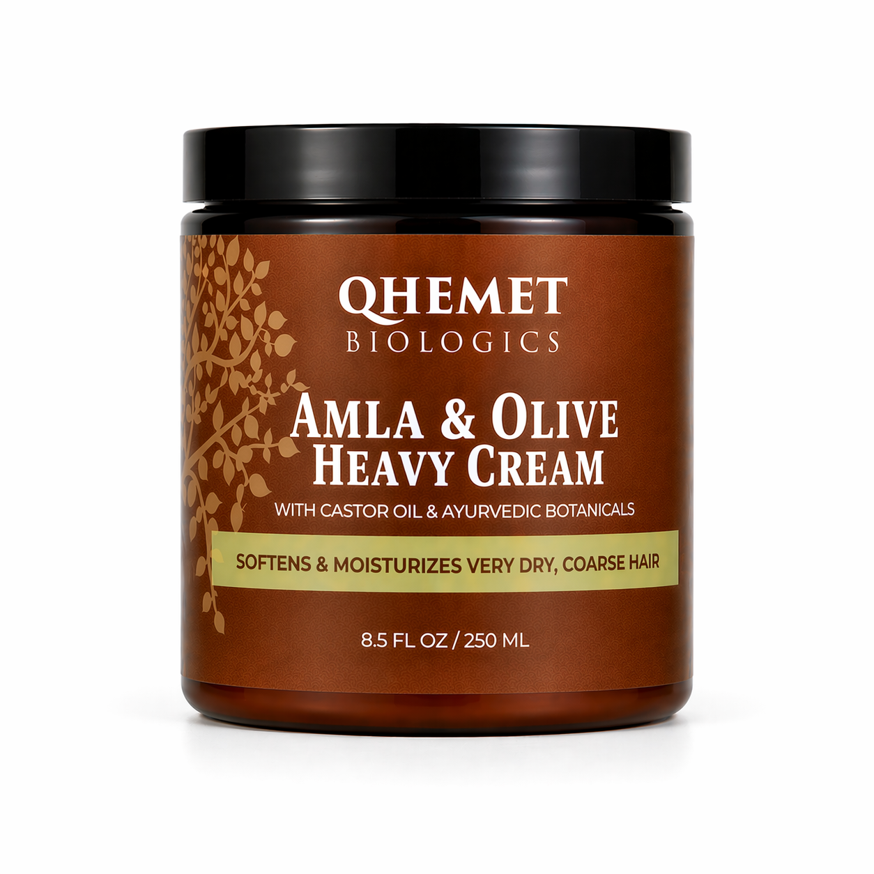 Amla & Olive Heavy Cream Moisturizer for 4C Hair – Qhemet Biologics