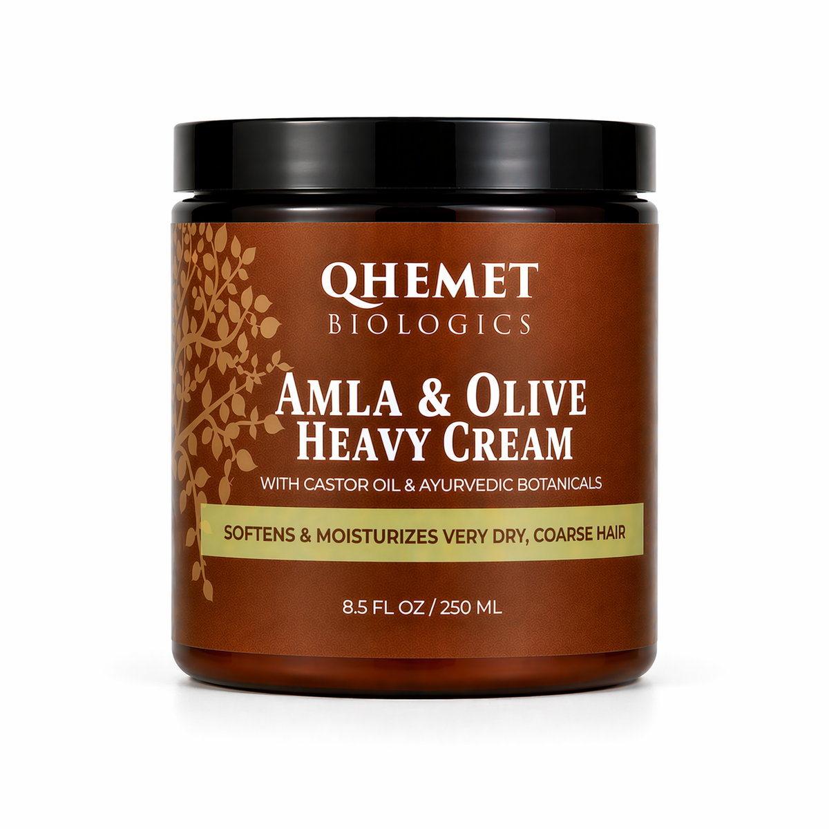 Amla & Olive Heavy Cream Moisturizer for 4C Hair – Qhemet Biologics