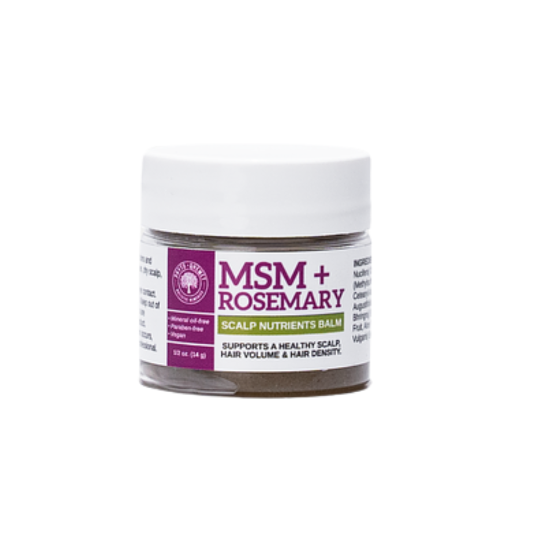 MSM + ROSEMARY | Scalp Nutrients Balm - Qhemet Biologics