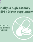 MSM + BIOTIN | Hair Nutrients Blend - Qhemet Biologics
