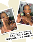 Castor & Amla Nourishing Pomade - Qhemet Biologics