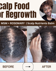 MSM + ROSEMARY | Scalp Nutrients Balm - Qhemet Biologics