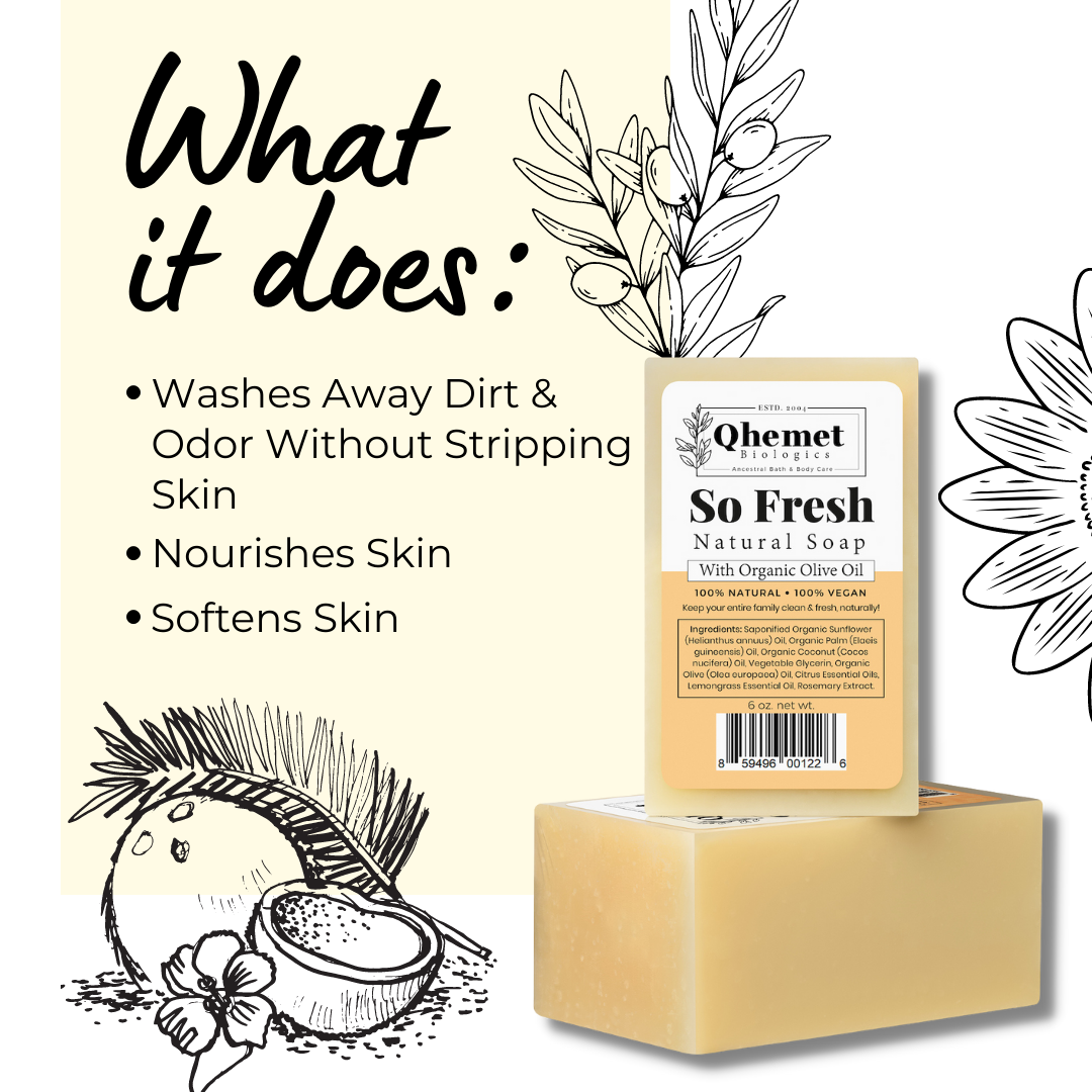 Gentle Dye and Paraben-Free Biodegradable Castile Hand & Bath Soap