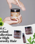 L.O.C. Method Collection For High Porosity Hair