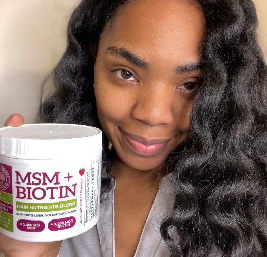 MSM & Biotin for Thick, Healthy Hair