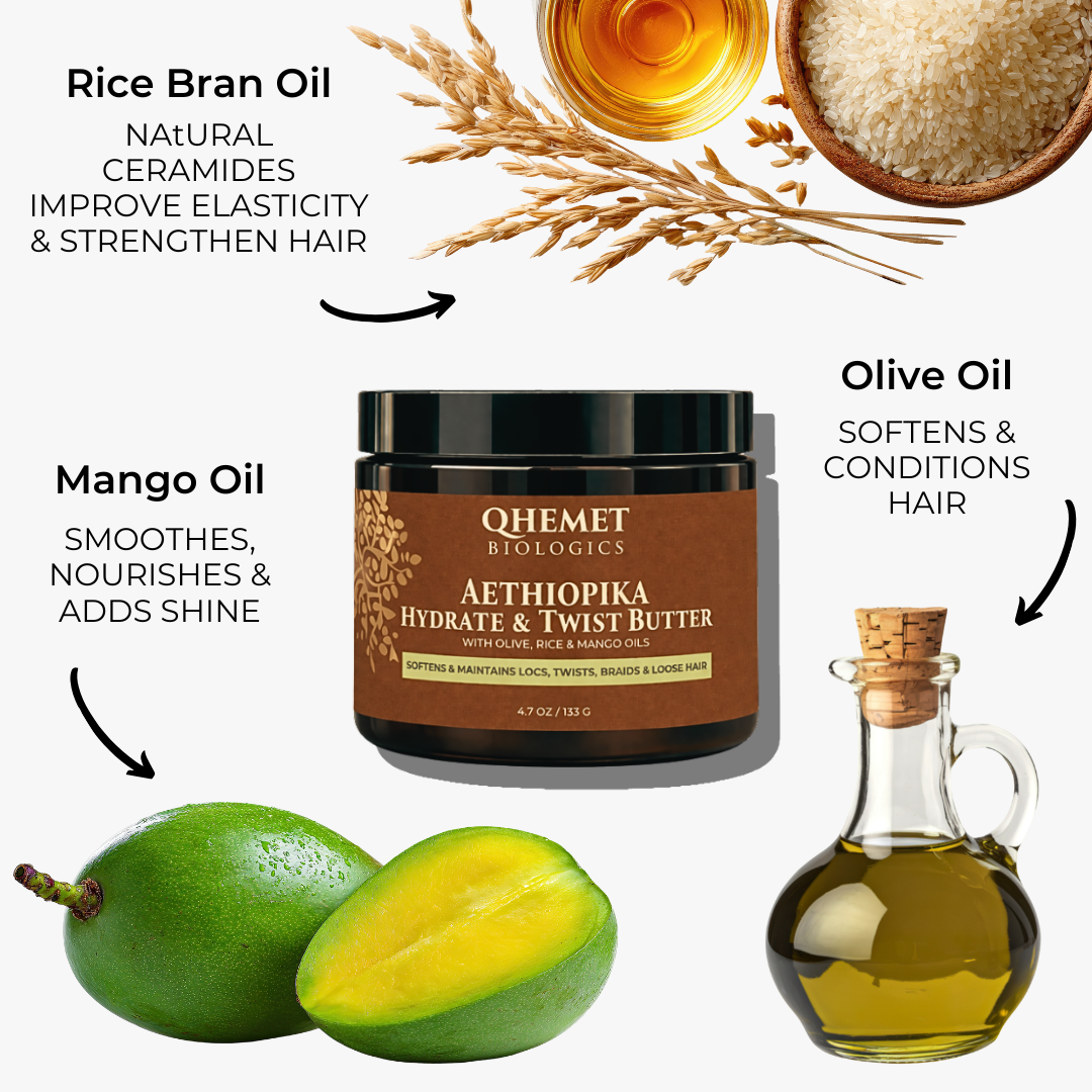 Aethiopika Hydrate & Twist Butter - Qhemet Biologics