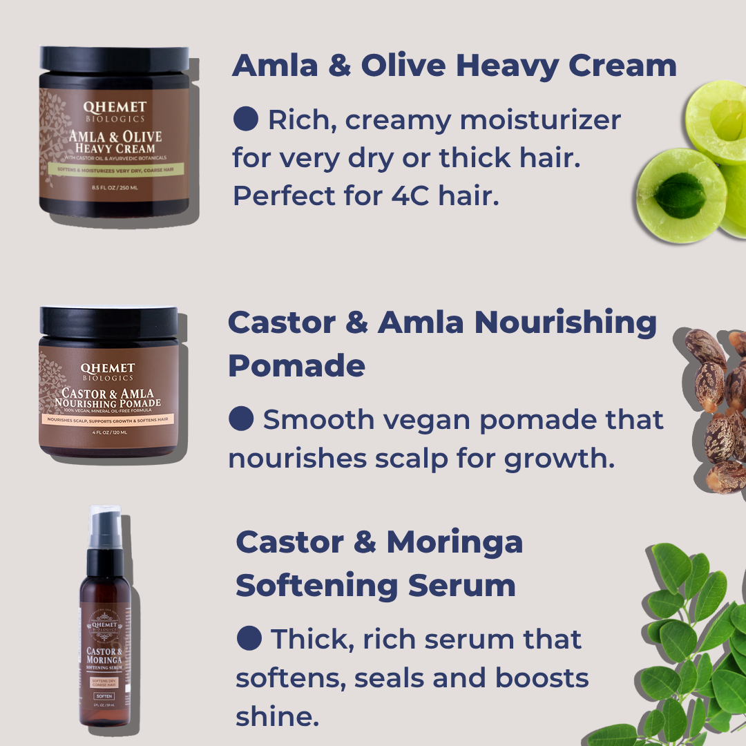 Castor Oil Collection For Moisture &amp; Growth