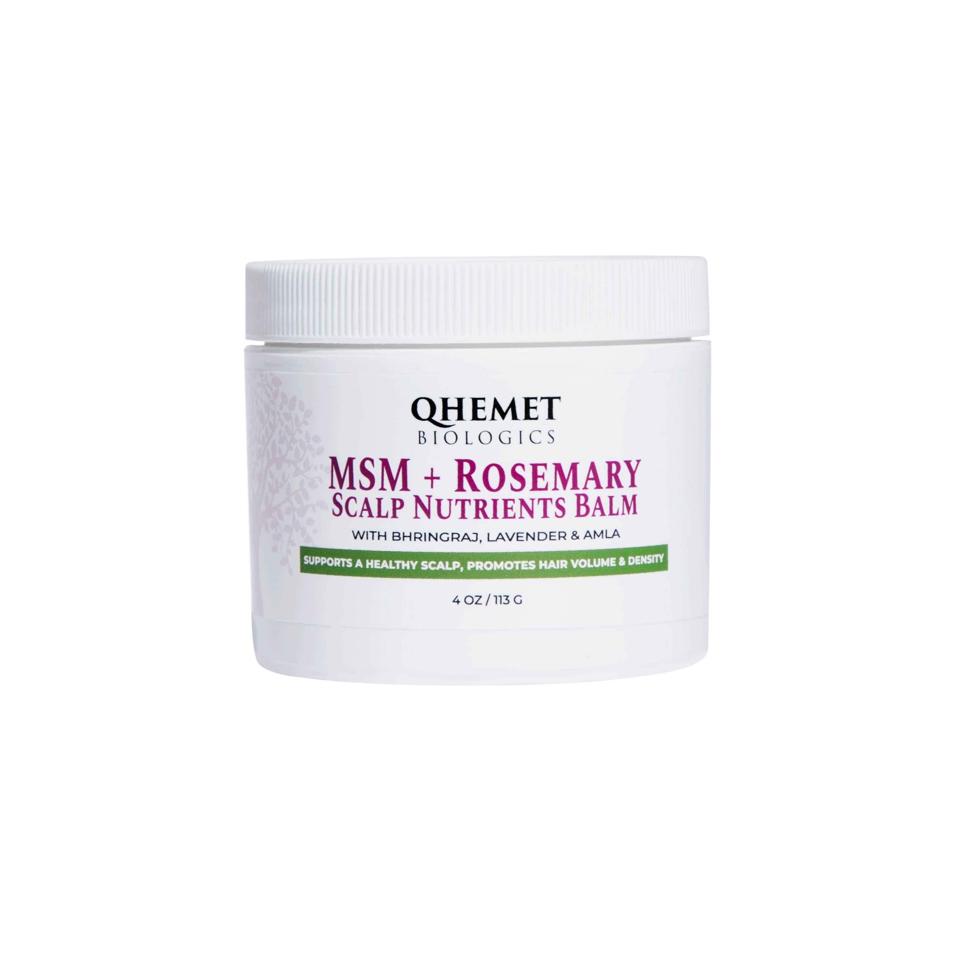 MSM + ROSEMARY | Scalp Nutrients Balm