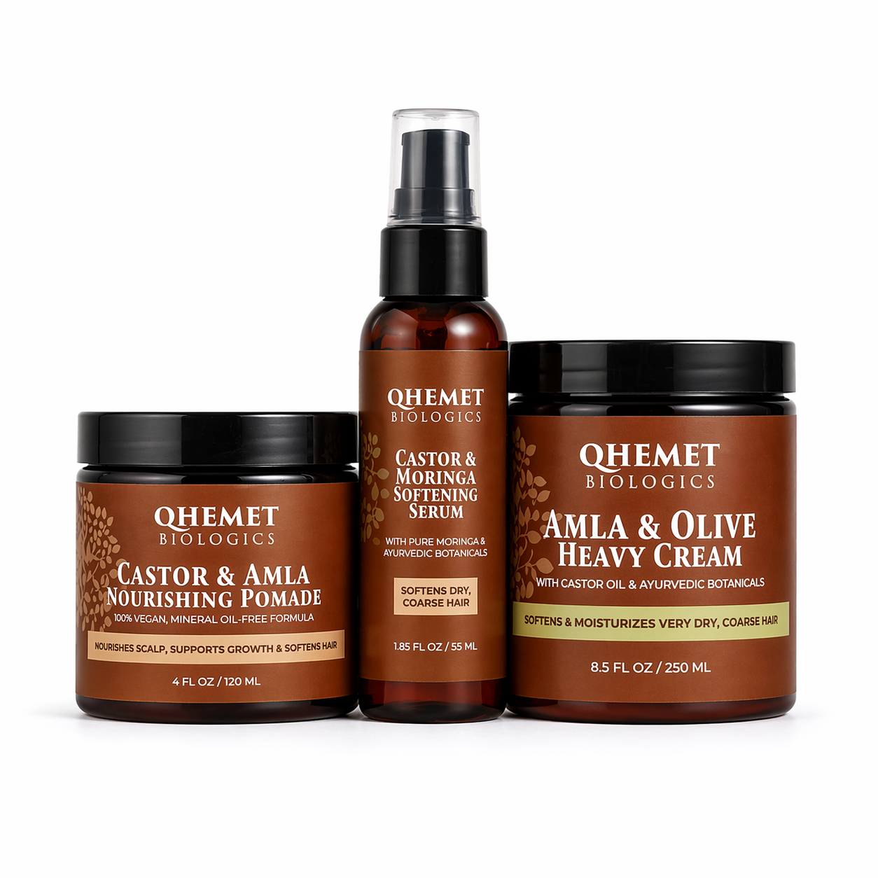 Castor Oil Collection For Moisture & Growth - Qhemet Biologics