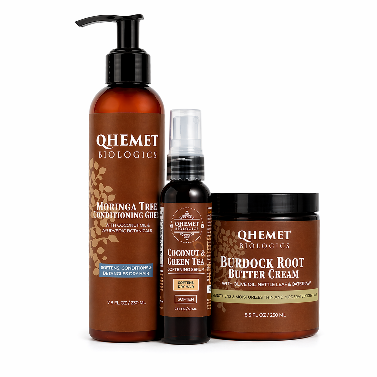 L.O.C. Method Collection For Low Porosity Hair - Qhemet Biologics