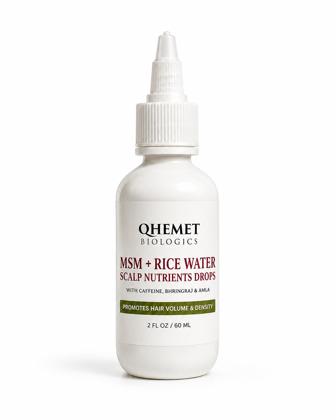 MSM + Rice Water Scalp Nutrients Drops - Qhemet Biologics