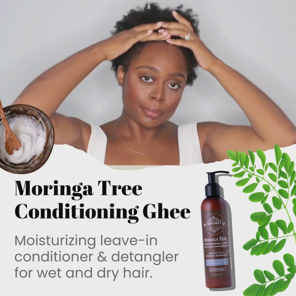 Moringa Tree Conditioning Ghee for Low Porosity African Hair