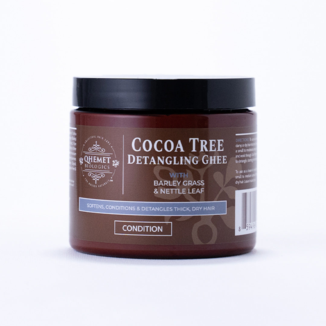 Cocoa Tree Ghee Conditioner & Detangler for HighPorosity Hair Qhemet