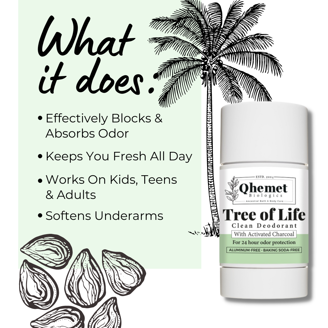 Tree Of Life Clean Deodorant - Qhemet Biologics
